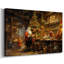 Christmas Holiday Arts - Toile tendue avec châssis-1020621954