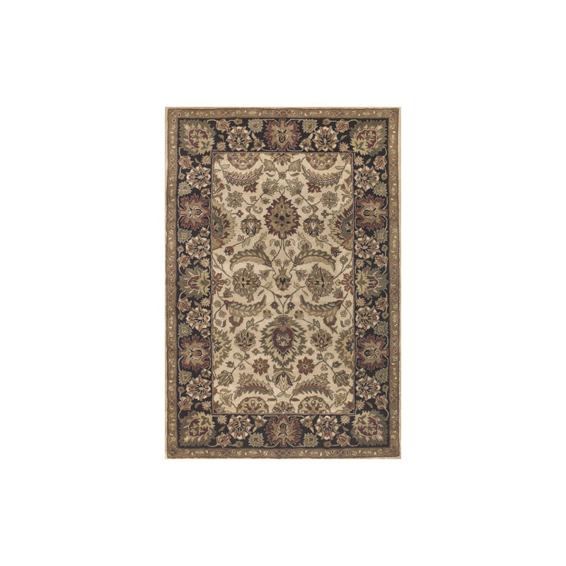 Brittin Wool Indoor Rug, Rectangle 5' x 7'6"
