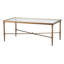 Table basse à plateau en verre 44 po Porter