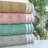 Kathy Ireland 12-Piece Jacquard Stripe Kyoto Towel Set-981329601-981329470