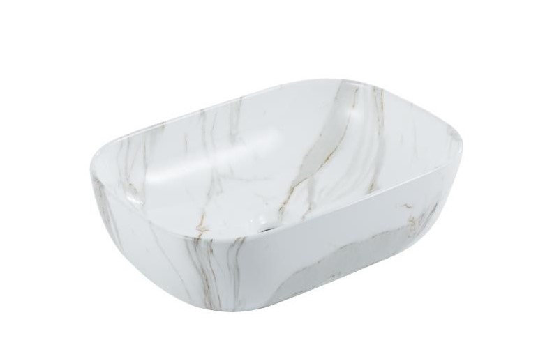 Ivy Bronx Cordrey 455mm L x 325mm W Ceramic Oval Sink, White