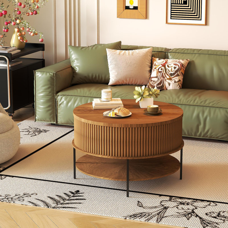 Table basse 31,5 pouces Farmhouse Brown