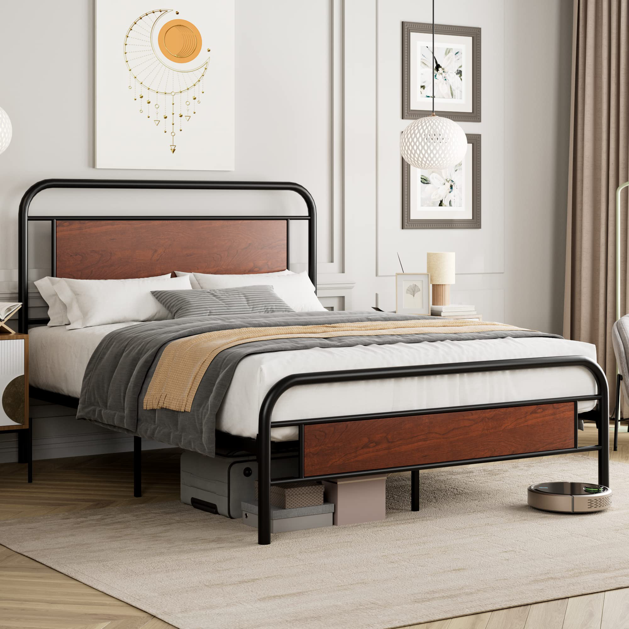 17 Stories Kathen Platform Bed & Reviews | Wayfair