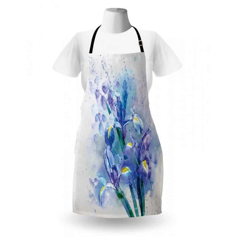 Tablier de fleur aquarelle