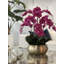 Orchid Faux Floral Arrangement in Vase-1602634666