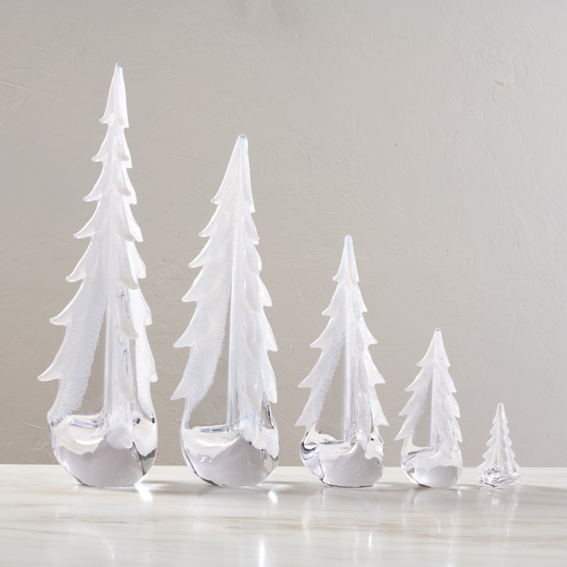 Snowy Branches Evergreen, 4 inch