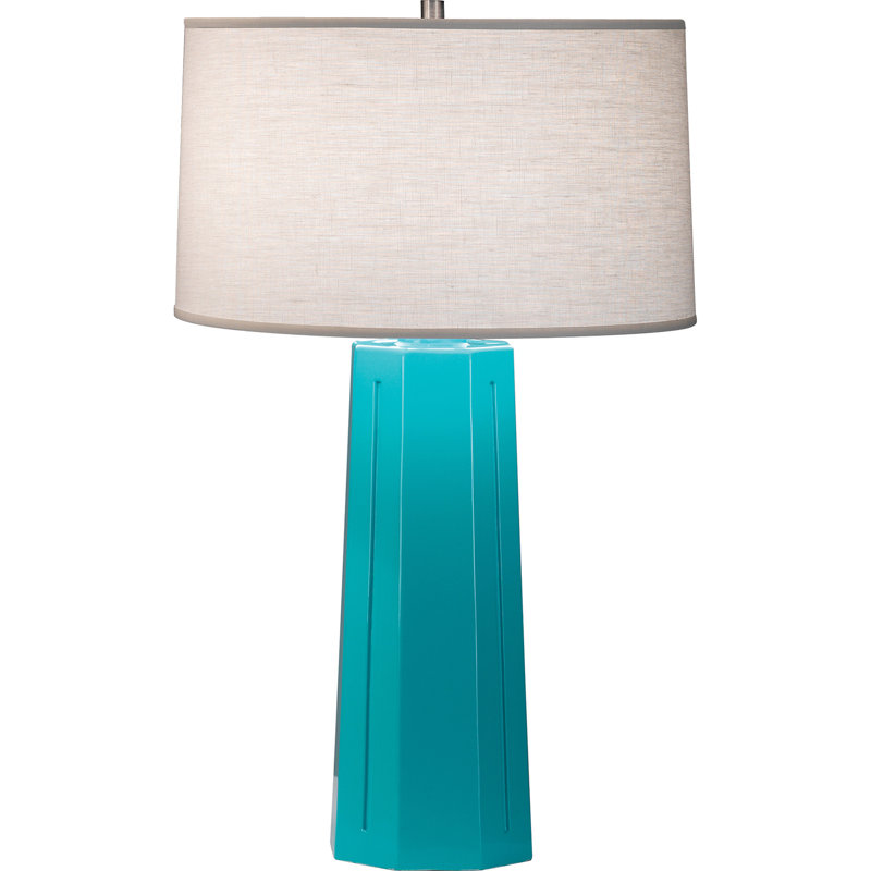 Mason Table Lamp, Egg Blue