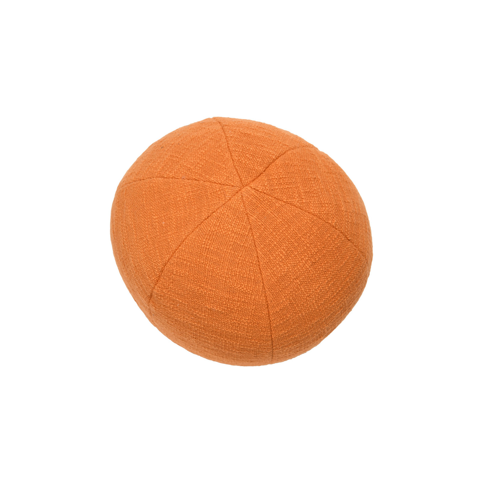 Taron Throw Pillow, 10" x 10", Orange