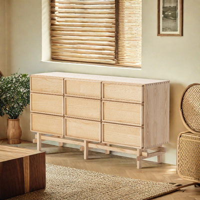 Buffet minimaliste de style japonais