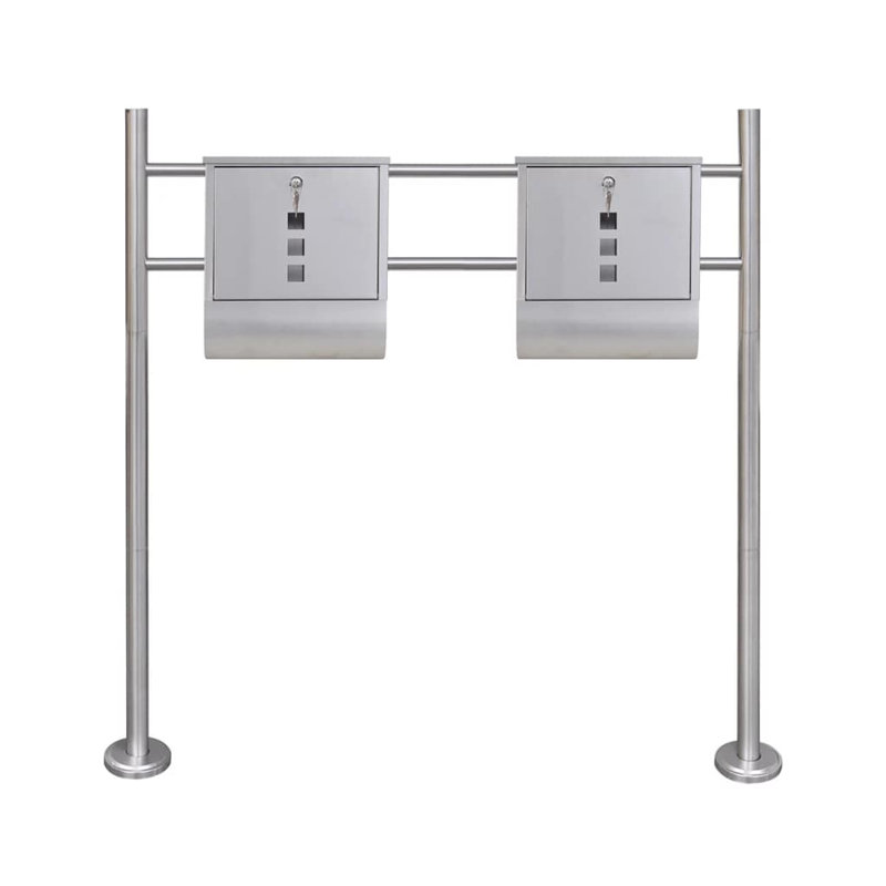 Copenhaver Steel Post Mounted Post Box