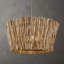  Lustre 4 branches en bois Rhea