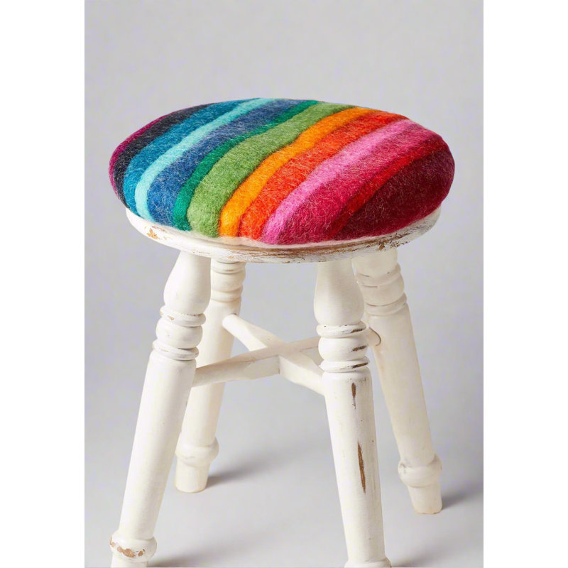 Adoraim Multi Colour Round Cushion Pad