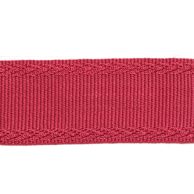 Tissu de canne à sucre allure délicate, Rouge