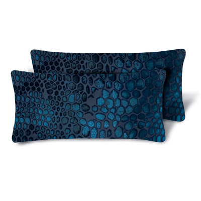 Rectangle Velvet Pillow Cover & Insert