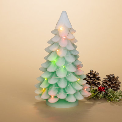 Wax Color Changing Led Christmas Tree