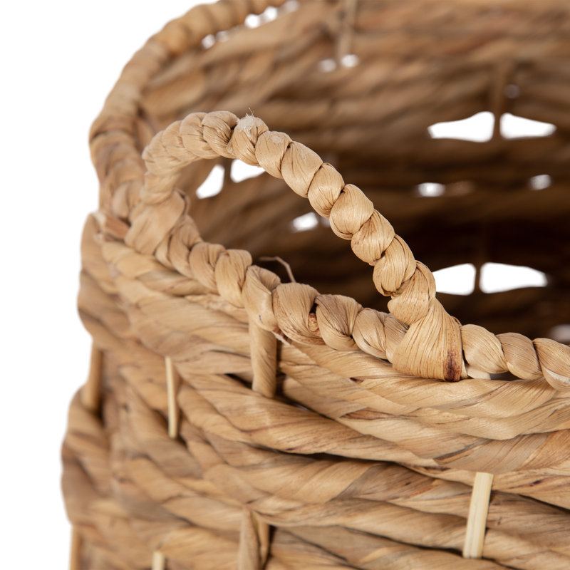 Woven Storage Basket with Handles