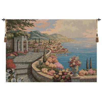 Italian Loom Woven Cotton Blend Wall Hanging