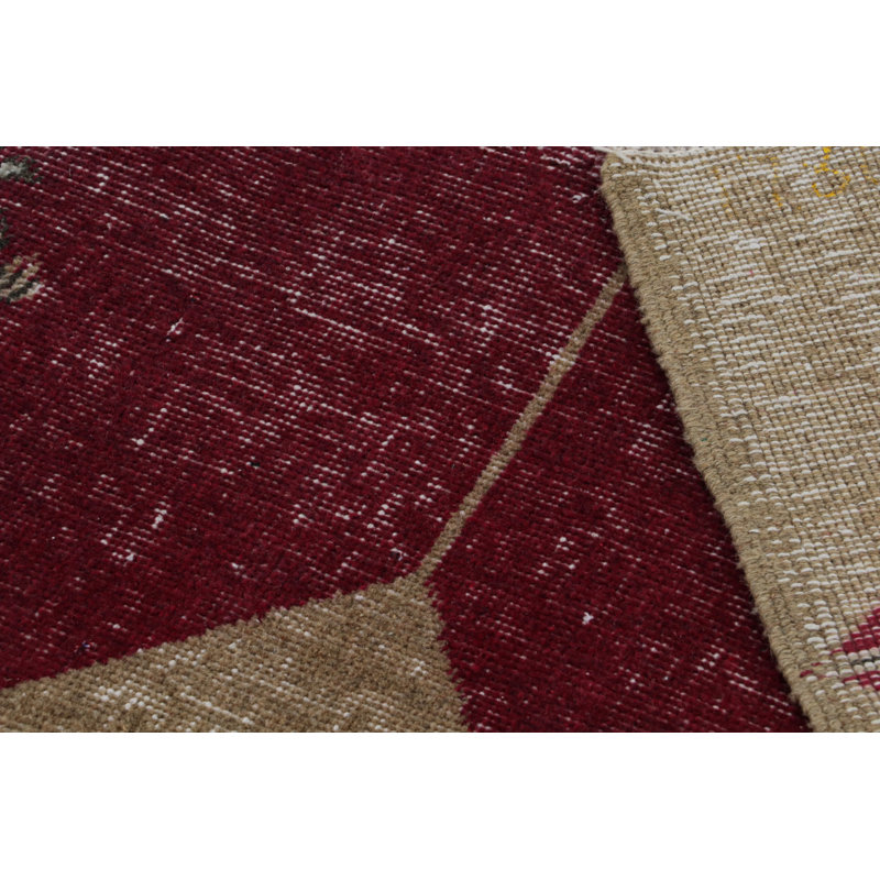 Hand Knotted Wool Area Rug