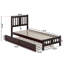 Lit plateforme en bois massif Anakin avec lit gigogne assorti-63783814-86105987