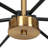 Miaisabella 6-Light Sputnik Modern Linear LED Chandelier