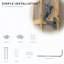 Premium Aluminum Single Monitor Wall Mount
