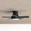Ventilateur de plafond encastré à 5 pales intérieur / extérieur Vox avec télécommande et ensemble d'éclairage à DEL Vox-32650280-32650284