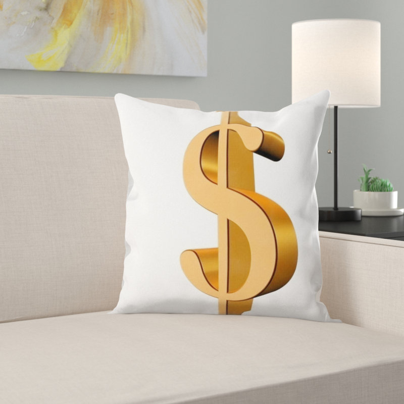 Coussin en dollar