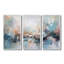 Gris et bleu, vagues vives fluides II - art mural abstrait-103153359-112014390
