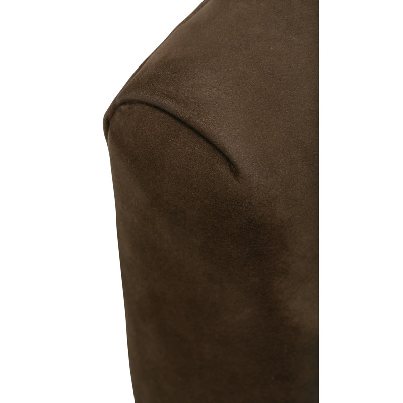 Pate Dark Chocolate Leather Chair
