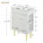 21.6" White Bathroom Vanity