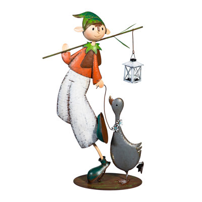 Siller Animals Metal Garden Statue