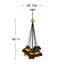 Nula 15-Light Cluster Bell Pendant