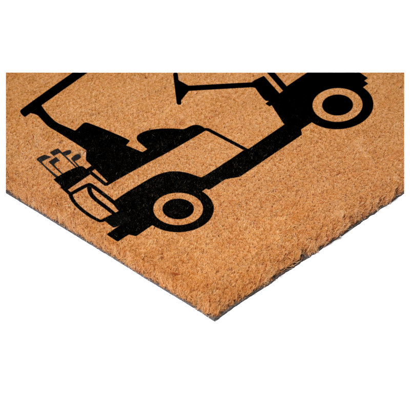 Personalized Golf Cart Doormat, 17"x29"