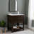 30'' Single Bathroom Vanity with Marble Top