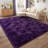 6x9 ft Grape Purple Shag Area Rugs for Living Room, Non-Slip Indoor Modern Plush Shag Carpets-1976227532