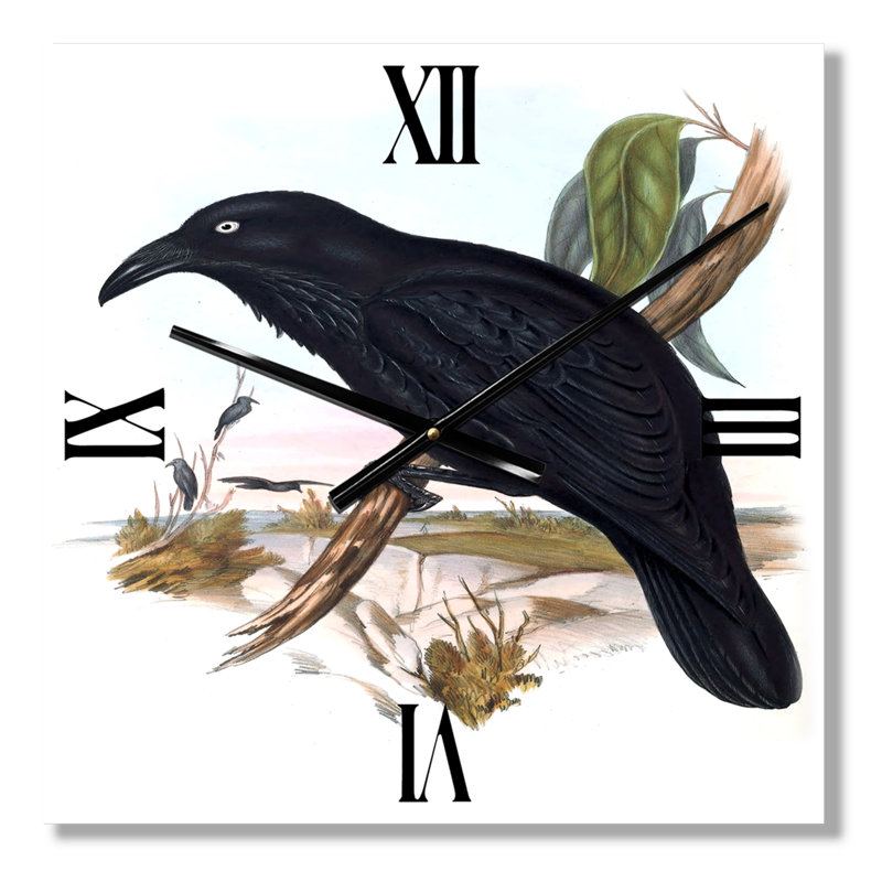 Horloge murale australienne Birds VI, Grand