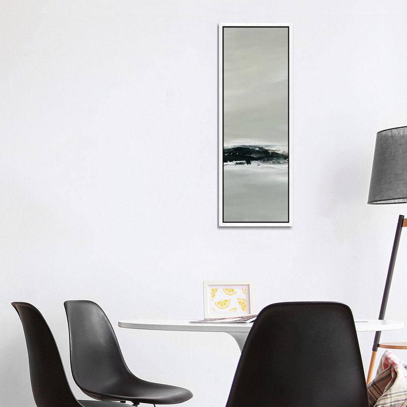 Breakers I by Carol Robinson - Panoramic Print on Canvas, 121.92 cm H x 40.64 cm W, White Framed