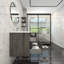 Ensemble de meuble-lavabo mural simple 30 po-70056046