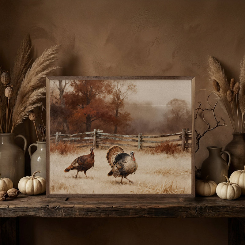 Tom And Jake Turkeys, H 8 po x l 10 po