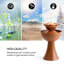 Hadrian Stainless Steel Fountain with Light