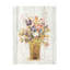 "Bachelor", "Cheri Blum, Fleurs sauvages dans un vase II" sur toile de grange-105629183