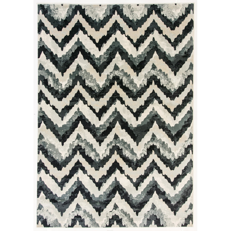 Tapis bleu Perrinton, Rectangle 5 pi 3 po x 7 pi 7 po