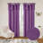 Recycled Cotton Blend Ruffle Tie-Top Curtain Pair-1504319493-1504319488