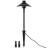 Matte Black Low Voltage Integrated LED Aluminum Pathway Light Pack