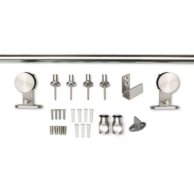 Stainless Steel Barn Door Rail System 72