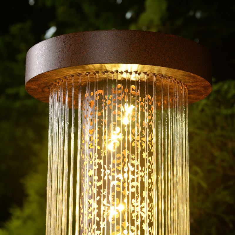 Outdoor Metal Column Fountain