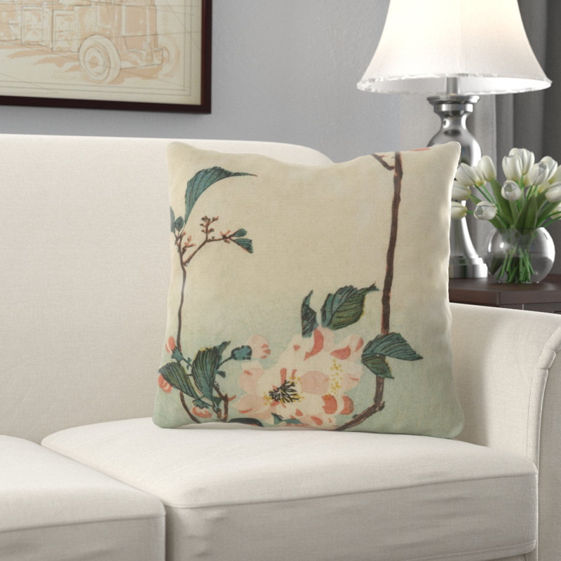 Coussin rétro Alkire, Microsuède, Intérieur