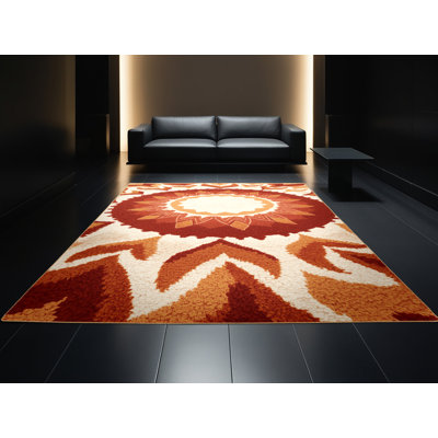 Tapis marocain moelleux moelleux et moelleux en brun - reliure brun clair