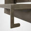 Lit escamotable simple, bureau intégré et tablettes de rangement, conception peu encombrante, maison de campagne moderne, pièce multifonctionnelle-202910839