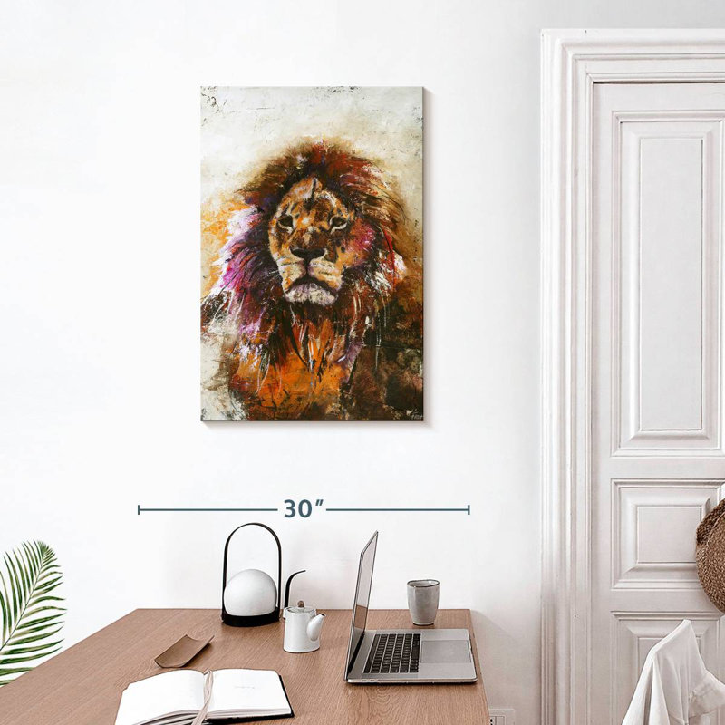 Brampt Tiger Vision, 30" H x 20" W